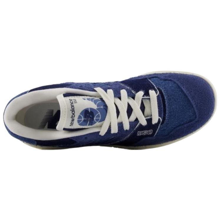 New Balance Pakiet 550 Denim - Granatowe Damskie Sneakersy Blue Heron-Blue Angora BBW550GH