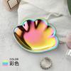 Beautiful Plating Metal Plates Stainless Steel Seashell Shape Small Decorative Tray Woman's Jewelry Organizer