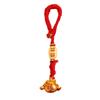 Rope Woven Lucky Keychain Chinese Style Car Keyring Creative Fortune Bag Pendant  Women