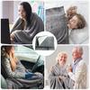 Office Wearable USB Electric Heated Blanket Washable Body Warmer Blanket Home 5v 3 Heated Level Throw Blanket 9 Heated Areas