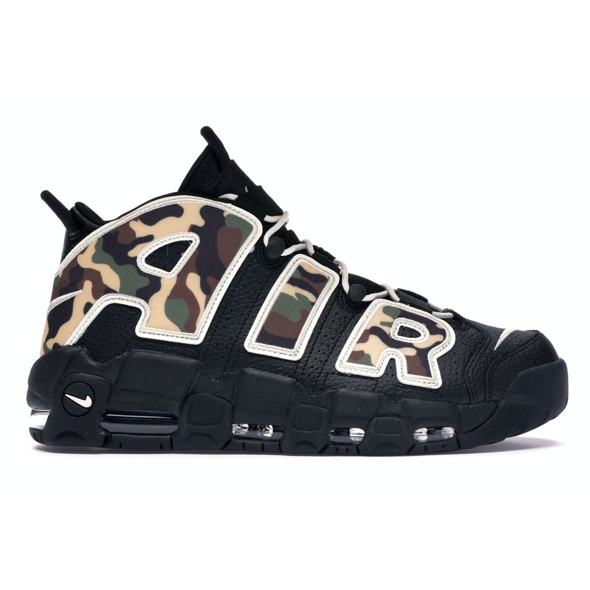 

Мужские кроссовки Nike Air More Uptempo QS Camo Black Sail-Light-British-Tan-Asparagus CJ6122-001