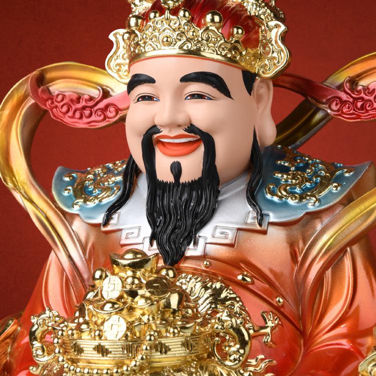 Fan Li God of Wealth Figurine – New Year Office & Home Decor