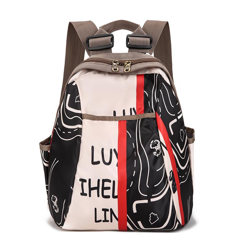 

Сумки Рюкзак 2025 Новая Корейская Версия Мода Принтованный Повседневный Универсальный Дамский Дорожный Маленький Рюкзак Прилив