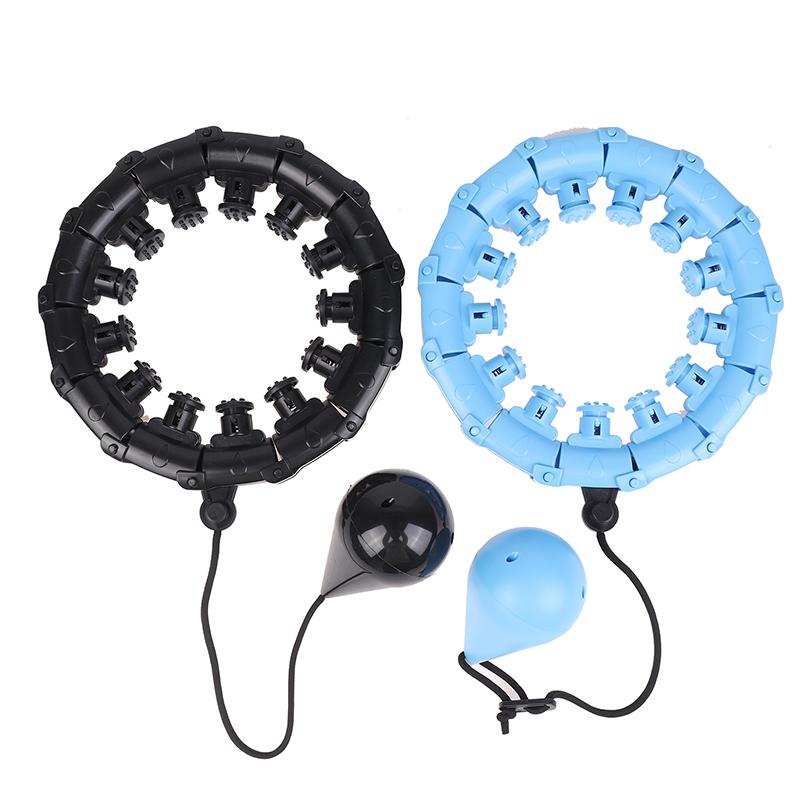 Weighted Fit Exercise Circle Infinity Fitness Hoop With Detachable Knots For Adults Children Weight Loss And Exercise