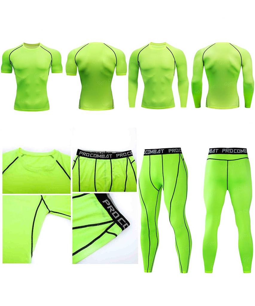 Men's Quick-Dry Compression T-Shirt - High Elasticity, Short Sleeve Fitness Wear