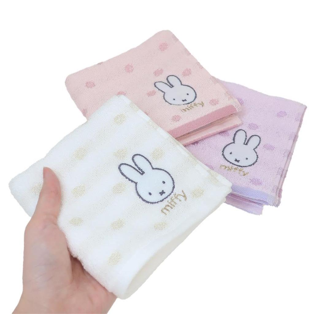 Marimo Craft Sparkling Mini Towel GO W250 x H250mm Miffy, Approx. DBM-2444