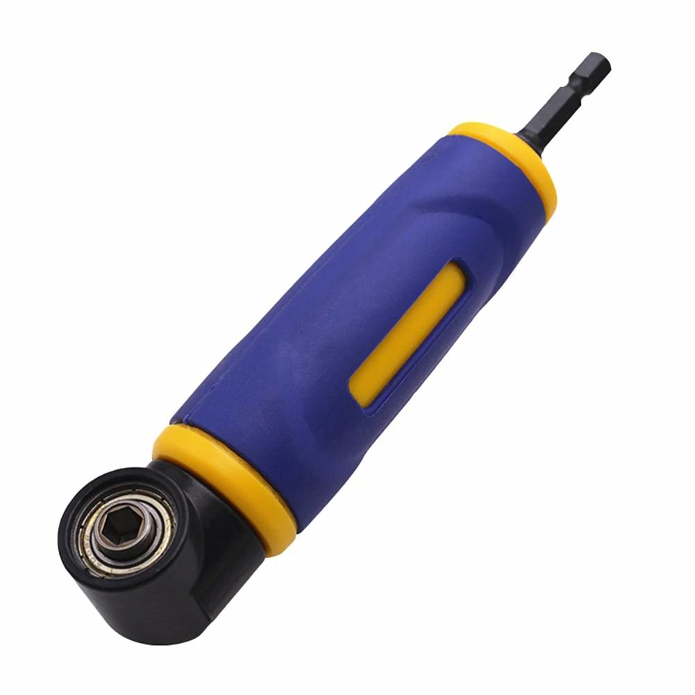 1/4 Inch 90° Degree Right Angle Attachment Universal Drill Driver Screwdriver Extension Holder Adapter Drill Bit Corner Adapter