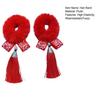 Scrunchies pentru păr Cadouri roșii Elasticitate ridicată Adorabil Anul Nou Chinezesc Legături de păr pentru copii