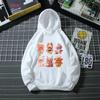 Cute Lalafanfan Hoodies Kawaii Cafe Duck Cartoon Print Boys Hoodies Funny Baby Casual Girl’S White Sweatshirt