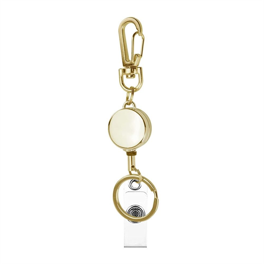 Extendable Retractable Badge Reel Pull Keyring ID Card Lanyards Nurse Badge Holder  Hospital Use