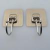 Seamless High-Quality Stainless Steel Adhesive Hook for Bathroom and Door - No Drilling Required