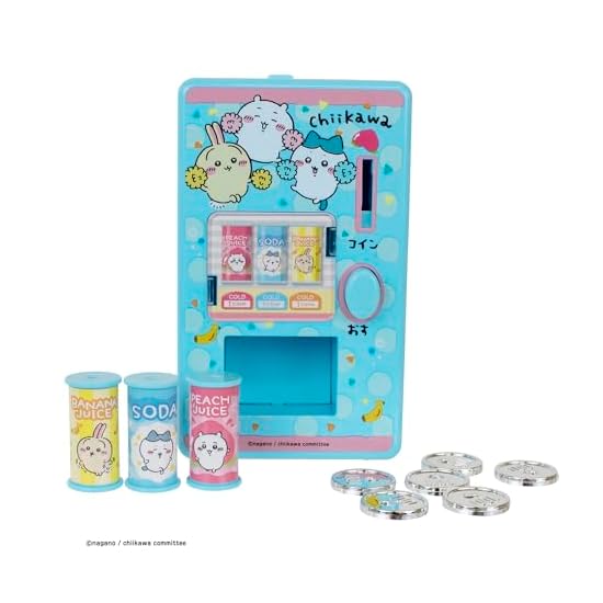 Maruka Chiikawa Muchu-uma Drink Vending Machine Toy Pretend Play Ages 3+ 196947