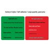 5S/6S L-Shaped Floor Marker Stickers