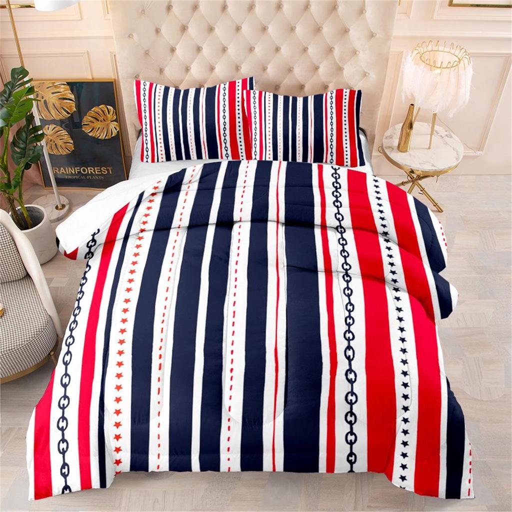 3D Digital Printed Bedding Set Bedroom Bedding Set Down Duvet Cover Pillowcase, Full Size Home Single Bed Bedding Set