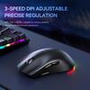 X3 Wireless Bluetooth Mouse 2.4G Dual-Mode Connection, 2000DPI Adjustable,Lightweight Gaming Mouse,RGB Light,300mAh Battery Capacity