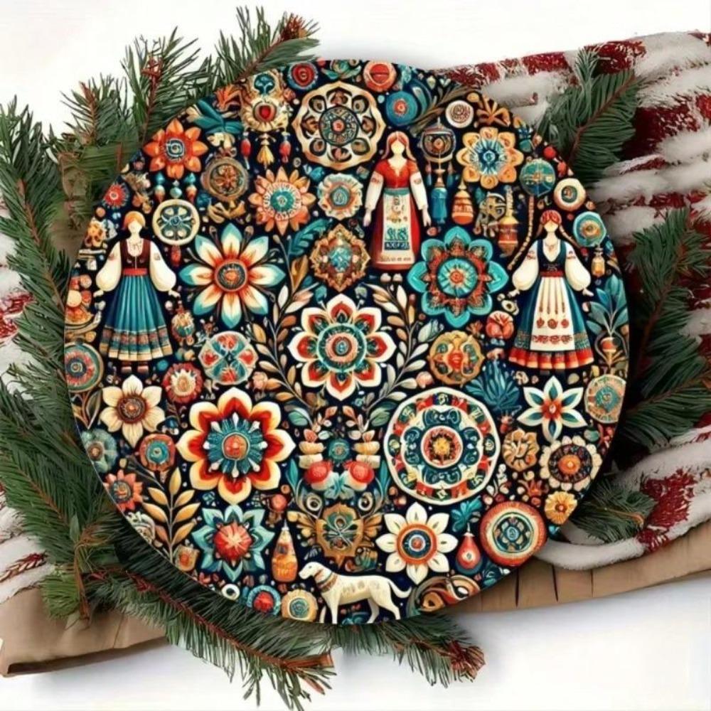 Traditional Russian Tin Art Paintings Unique Gift Folk Art Collection Home Decor