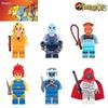 Toys Thundercats 6pcs Action Figures Model Super Heroes Decor Building Block
