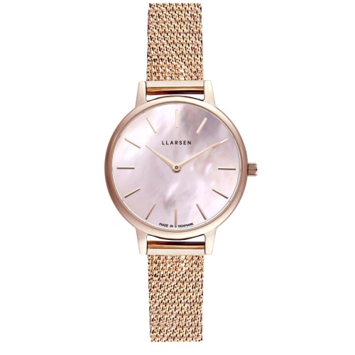 

LLARSEN Caroline LL146RSPRM Women s Rose Gold IP Watch