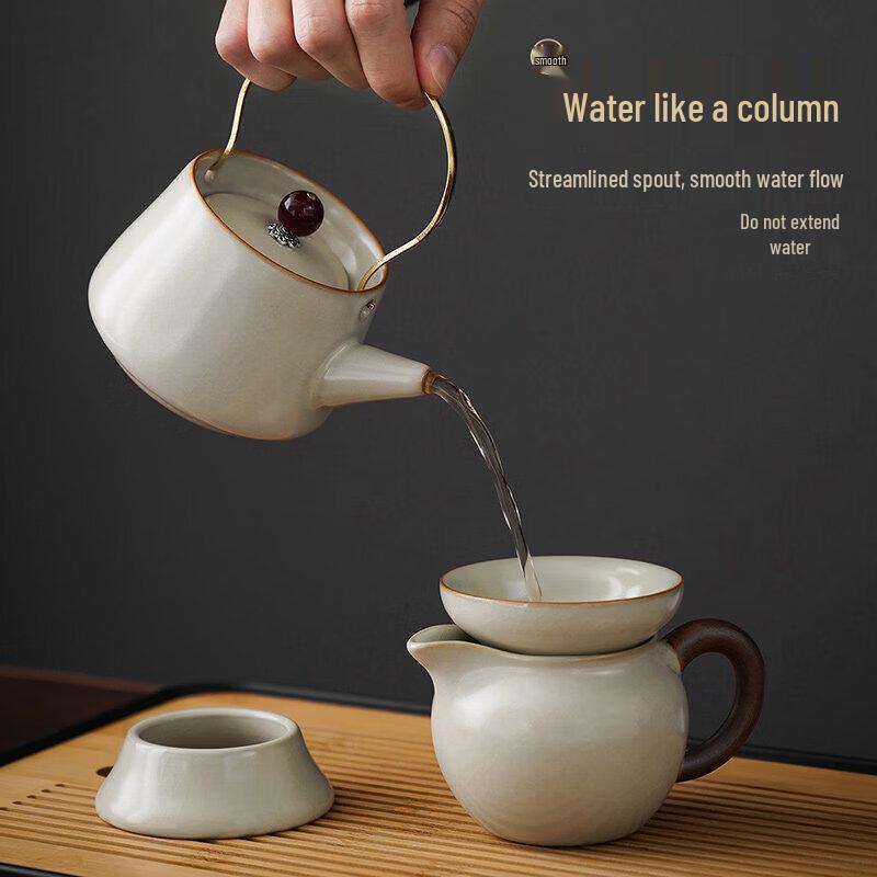 UOSO Ru Ware Kung Fu Ceramic Tea Set