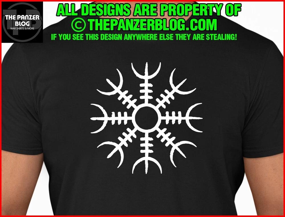 Helm of Awe Viking T-Shirt Nordic Norse Celtic M