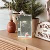 Snow Scene Street Light Flowing Hemp Night Light Snowy Night Simulation Handmade DIY Material Package Christmas Gift Toys