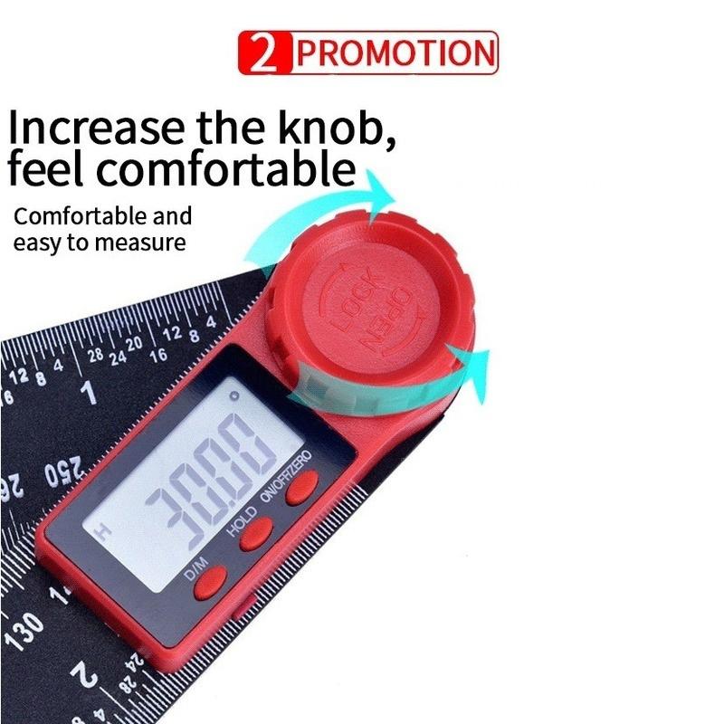 1PC 200MM Digital Display Inclinometer Angle Digital Electronic Goniometer Protractor Angle Detector