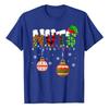 Funny Couples Christmas Chestnuts Adult Matching T-Shirt Xmas Costumes for Couples His and Her Girlfriends Boyfriends