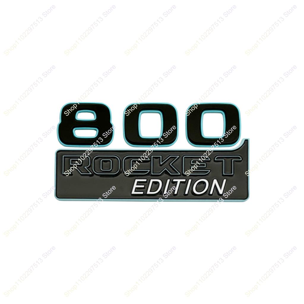 Glacier Blue ABS 700 800 900 ROCKET EDITIN BITURBO 700 800 900 Emblem Car Fender Trunk Sticker For G Class G700 G900 W463 W464