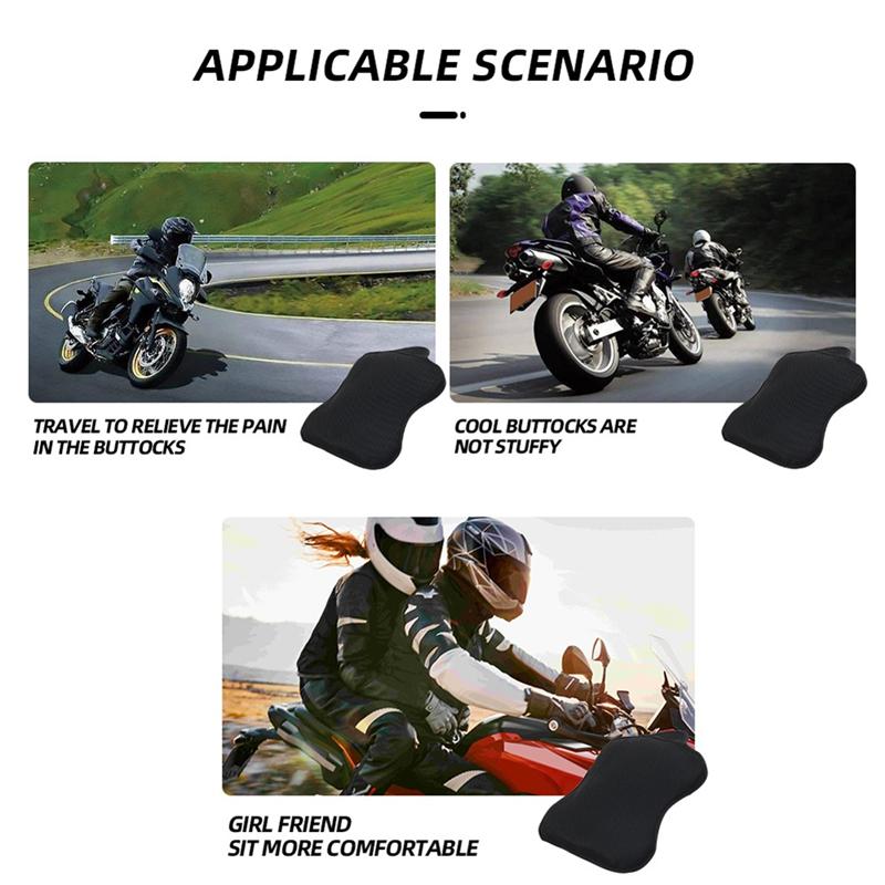 Pressure Relief Breathable Heat ulation Gel Seat Cushion Cover For Zontes 368G For Zontes 368 G G368 Motorcycle Accessories