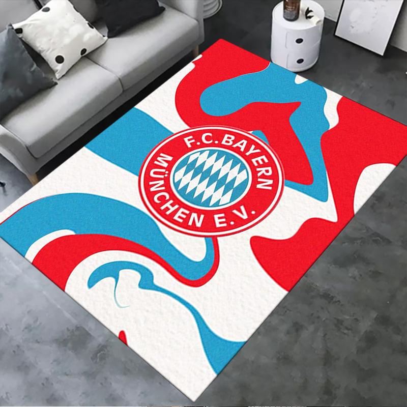 2025 Nieuw FC Bayern München Tapijt Vloerkleed voor Woonkamer Slaapkamer Huis Bank Decoratie, Kinderen Spelen Antislip Vloermat48