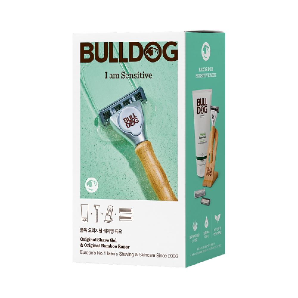 

Bulldog Original Набір для гоління + Ексклюзивна підставка для бритви NONE