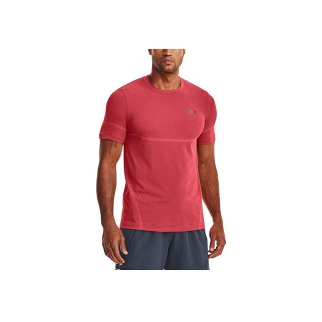 Under Armour Embroidered Logo Crew Neck Training T-Shirt Men Tops 1376781-638
