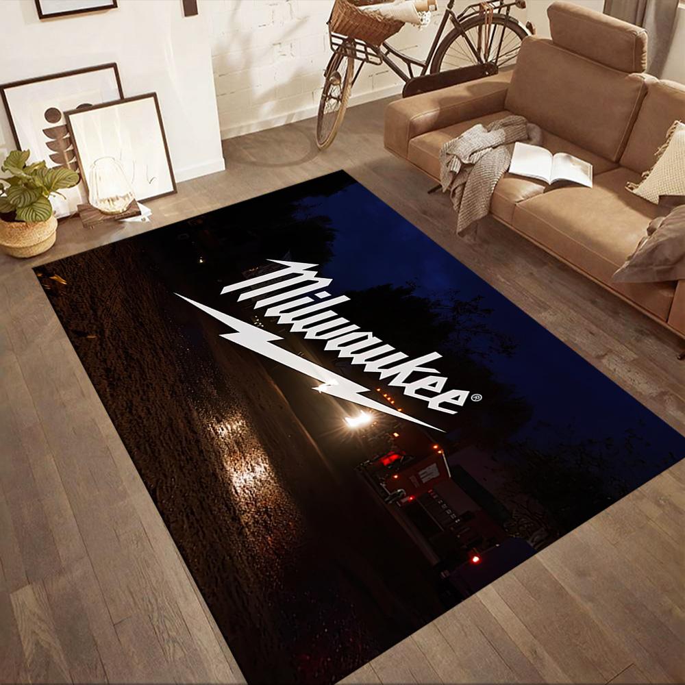 Love Milwaukee Tools Square Rugs Are a Great Choice for Living Rooms, Bedrooms, Home Décor, and As Gifts.