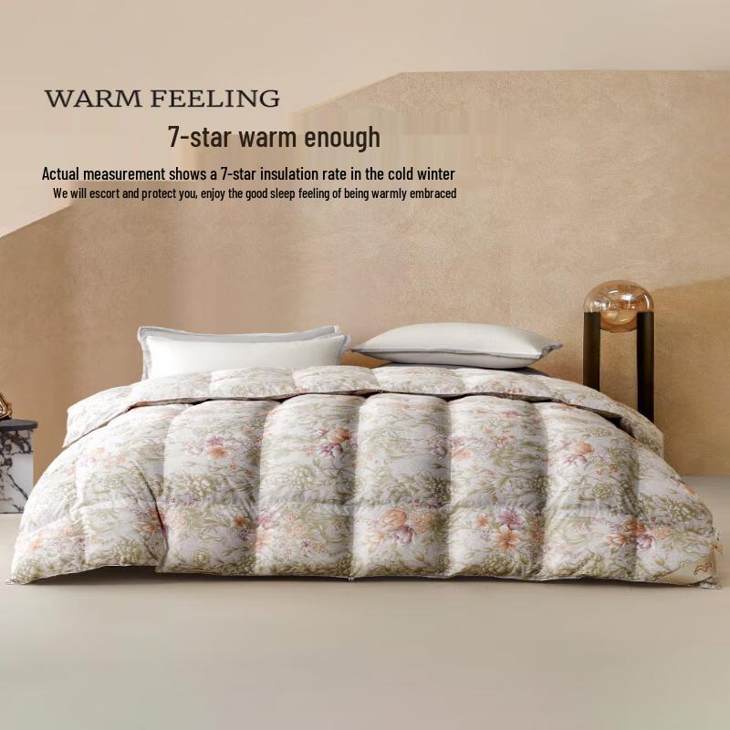 Mercury Home Textiles 90% White Duck Down All-Season Comforter 150cm x 210cm
