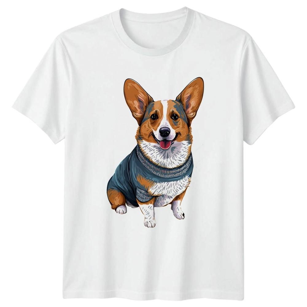 Corgi Dog Lover Animals Unisexs TShirt Unisexs Tee Graphic Unisex Top S