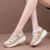 Women Roman Baotou Sandals Slippers Summer New Hollow-out Wedges Woman Casual Shoes 2025 Luxury Female Platform Sandalias Mujer