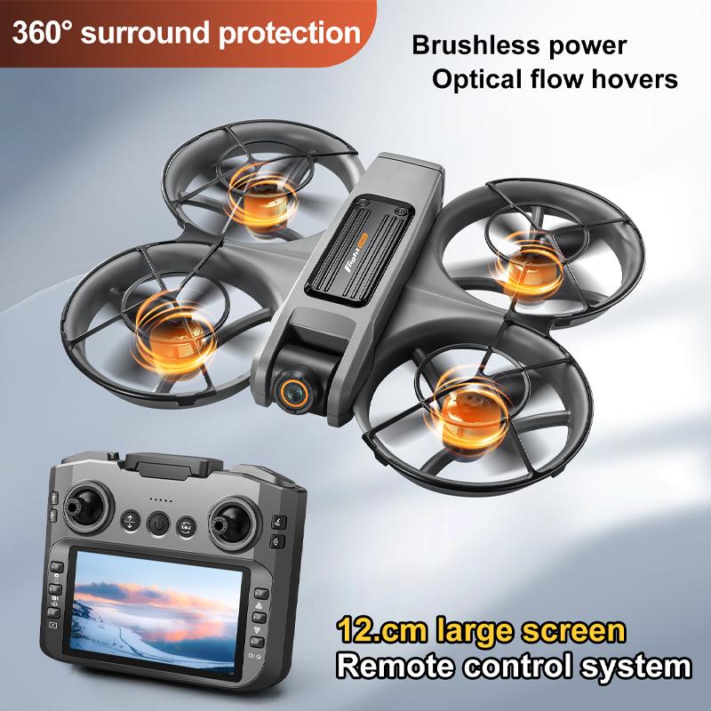 New S156 GPS 8K HD 360° Dual Cameras 5G WIFI Brushless Motors Obstacle Avoidance FPV Foldable Quadcopter Boy's holiday Toys Gif