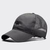 Cappello estivo da uomo in rete sottile con visiera a becco d'anatra, cappello parasole per esterni, cappello ad asciugatura rapida
