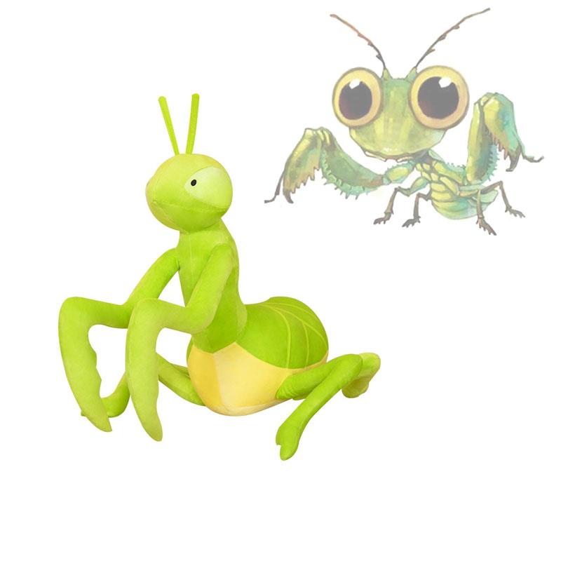 Large Plush Praying Mantis Stuffed Toy Super Soft Short Plush Cute And Creative Doll For Wholesale