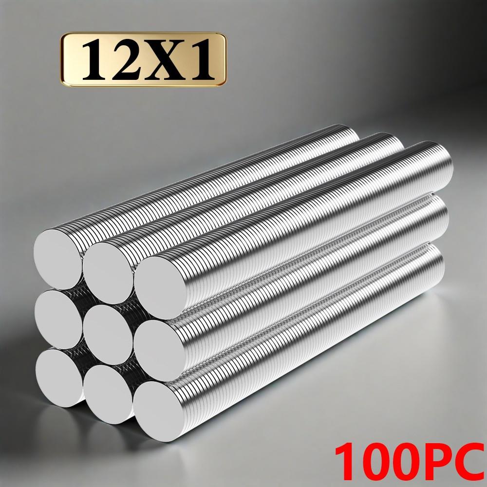 12x1mm Imans Refrigerator Magnets for DIY Office Whiteboard Workshop Suitable Tools Home Workplace