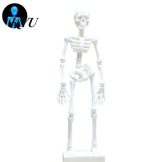 Moving Fish Tank Ornament Dancing Skeleton Aquarium Bubbler, Action Ornament, Glow in The Dark Interactive Decoration Decor, Air-Driven Bubbler