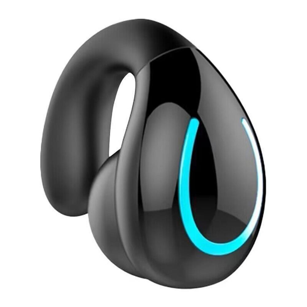 

YX-08 Noise Reduction Single Earbud Bone Conduction Ear Clip Wireless Bluetooth-compatible Headphones A