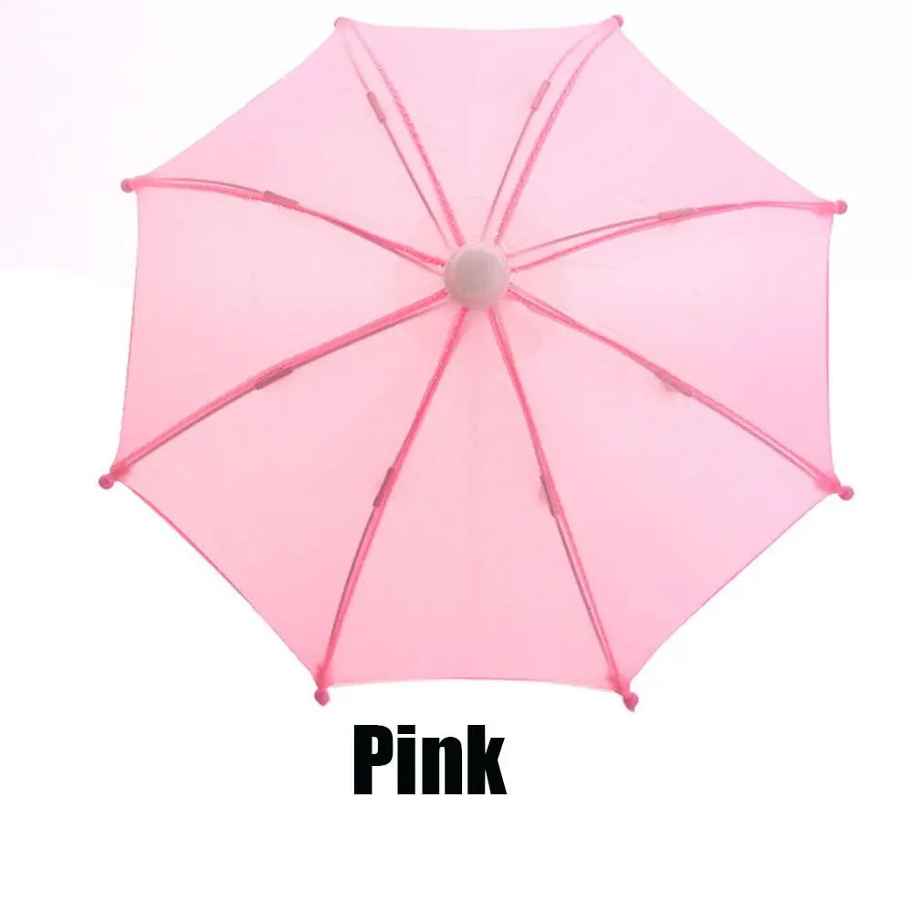 1 Pcs New Mini Doll Umbrella Toy Rain Umbrella Dolls Accessories Birthday Gift For Kid Children Doll Embellishment Ornament