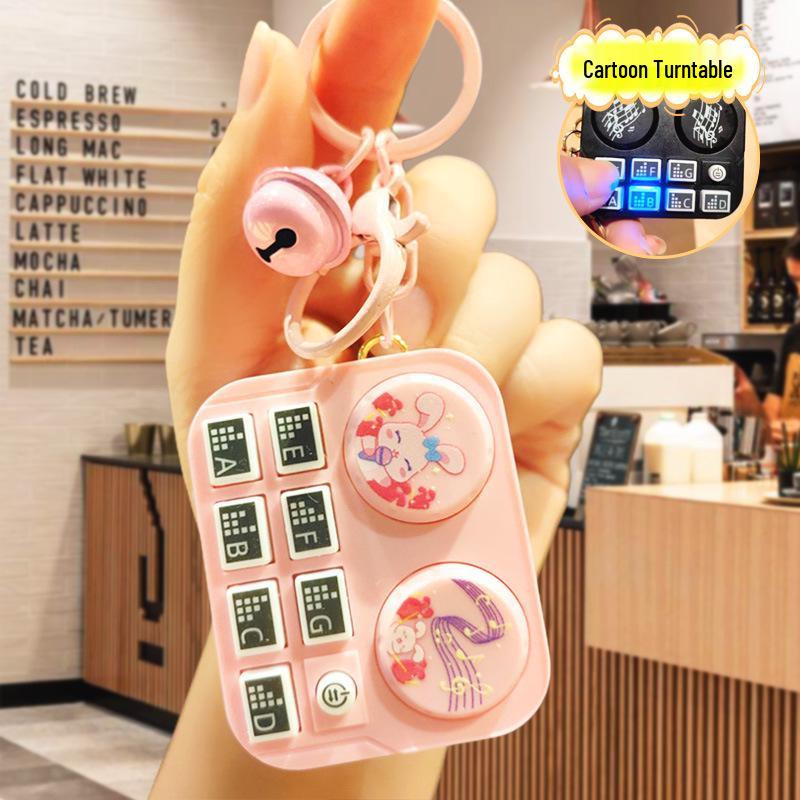 

Креативный брелок-подвеска для диджейского микшера - Музыкальная игрушка-подвеска для автомобилей и пар OPP Bag Packaging