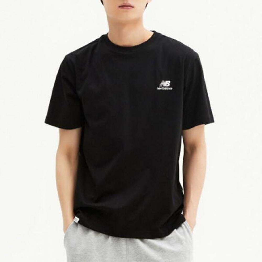 

New Balance Short Sleeve Tee Kqj Nbnee21013 19 Common Essential Small Logo Short Sleeve Tee 100