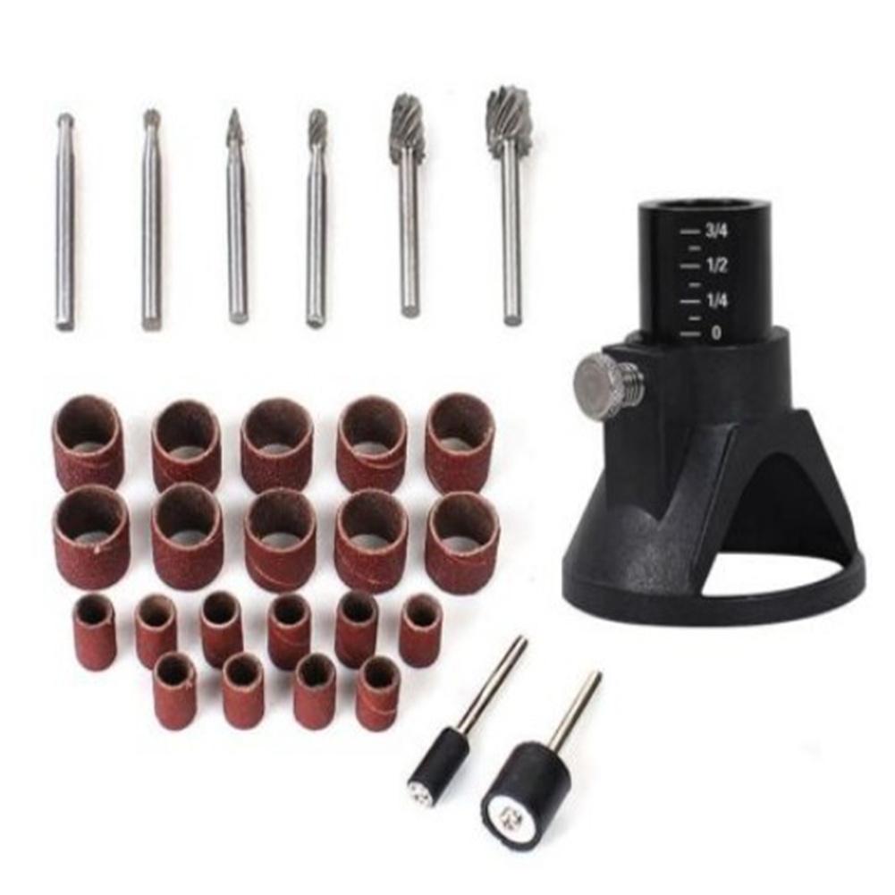 29pcs/set Rotary  Power  Drill Kit Grinding Locator  with Twist Drill Bit Multifunctional Woodworking  Tool