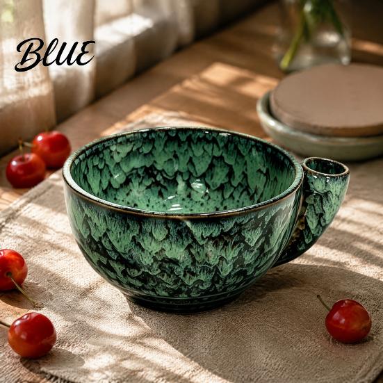 Fresh Fruit Preservation Basin Ceramic Berry Swirl Bowl Auto Washing Vegetable Wash Bowl Colander with Drain Holes Kitchen Produce Cleaner