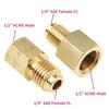 Ac Refrigerant Adapter R134a R22 Gas Charging Conversion Kit For Car Home Air Conditioning Systems Refrigerant Converter Q8k7
