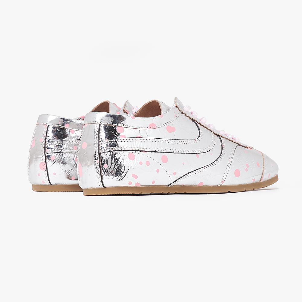 Saera Edition Metallic Dot Stride Sneakers O55P136