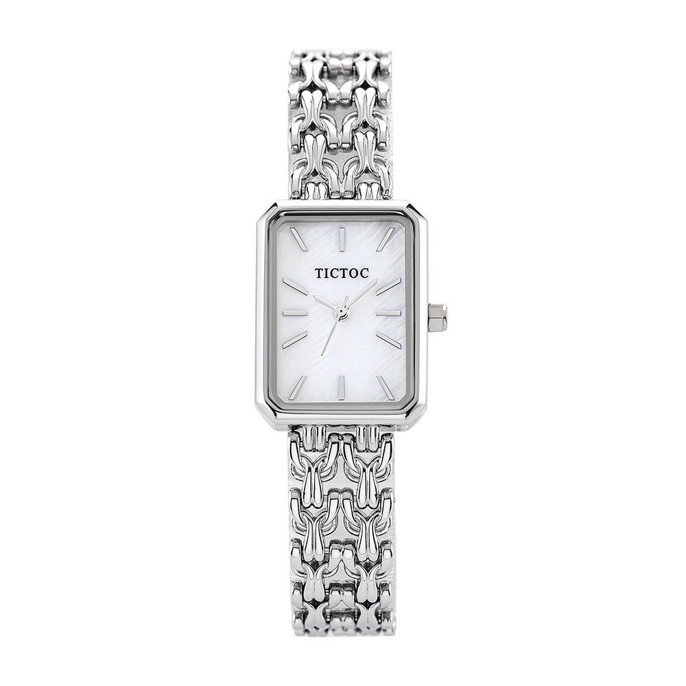 Женские часы Новые маленькие квадратные часы Ins Design Watch Женские легкие роскошные нишевые темпераментные женские часы